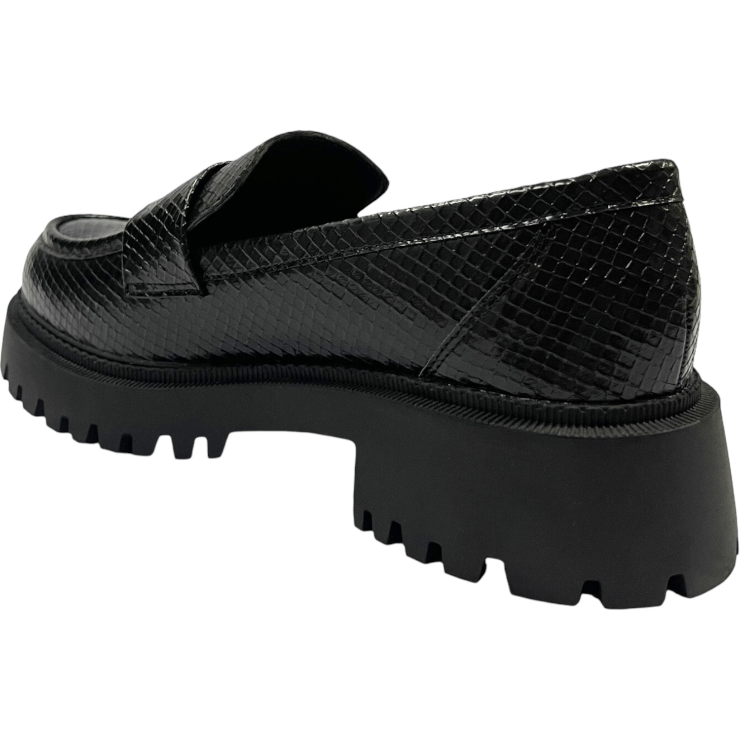 MOCASINES MUJER DETOGNI NEGRO SAVONA - 4