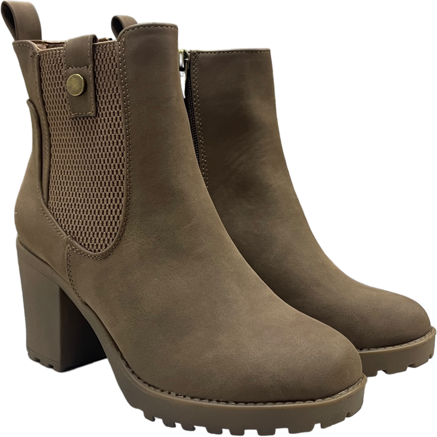 BOTIN MUJER CAMEL BOSTON DETOGNI - 4