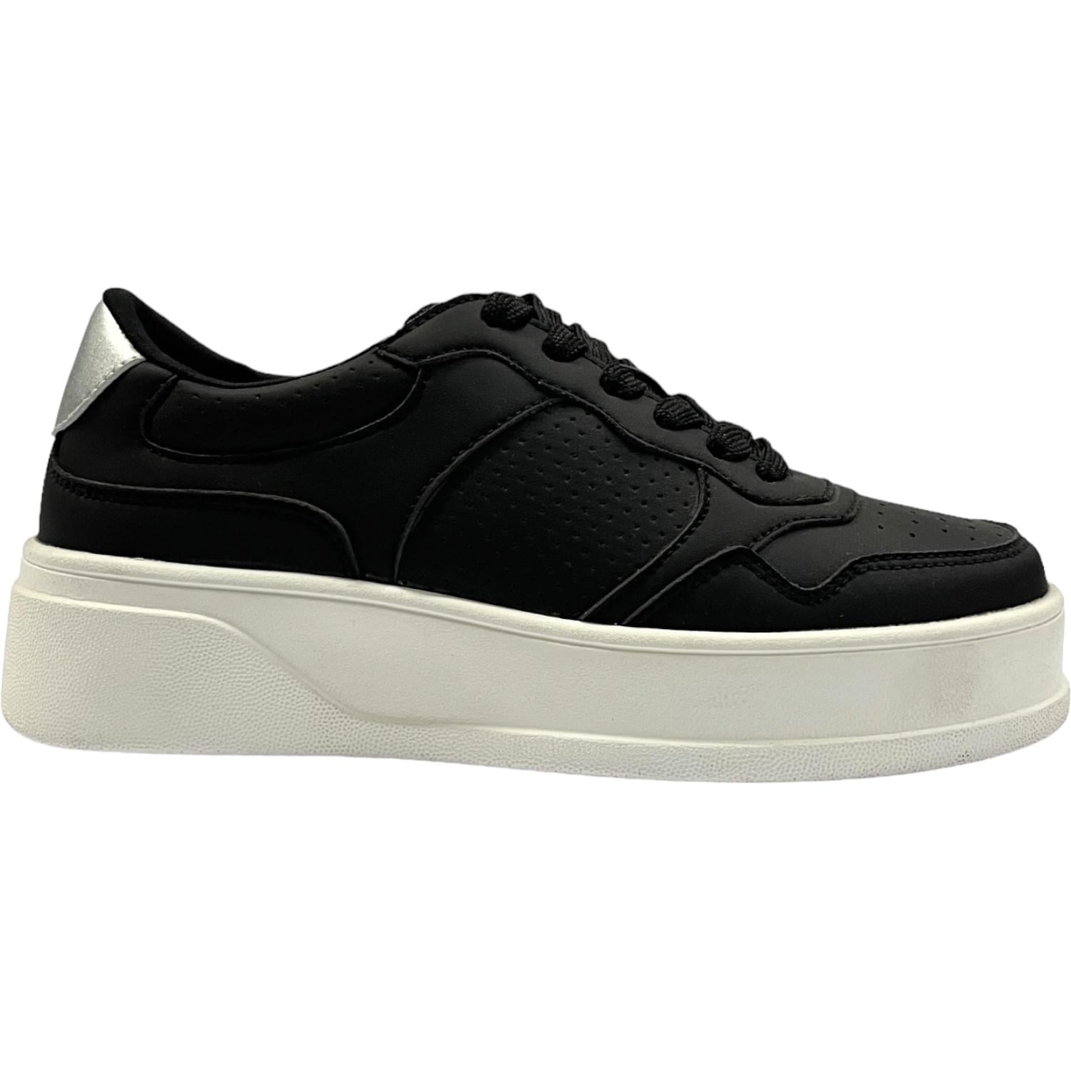 ZAPATILLAS MUJER DETOGNI URBANAS NEGRO CHIC - 1