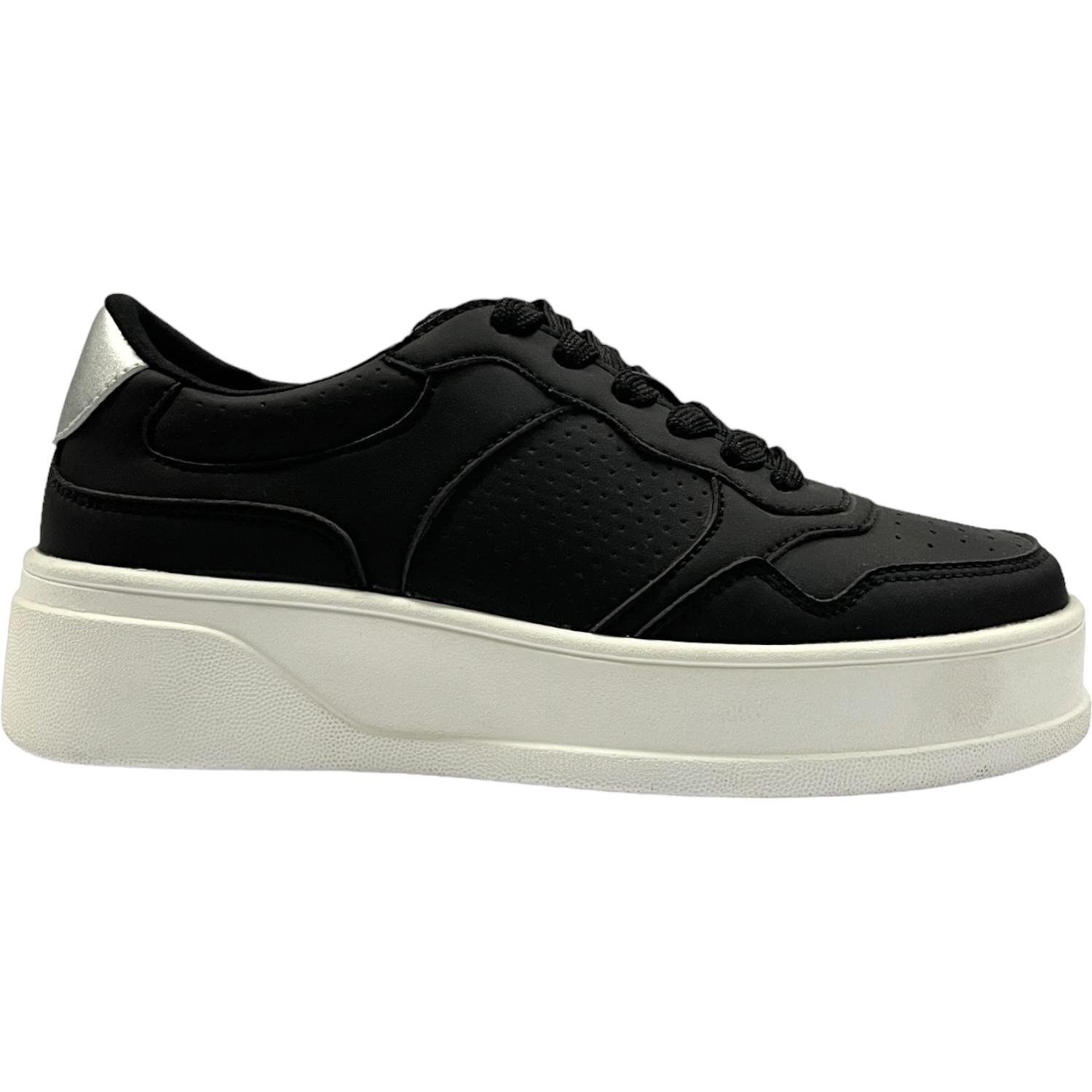 ZAPATILLAS MUJER DETOGNI URBANAS NEGRO CHIC - 1