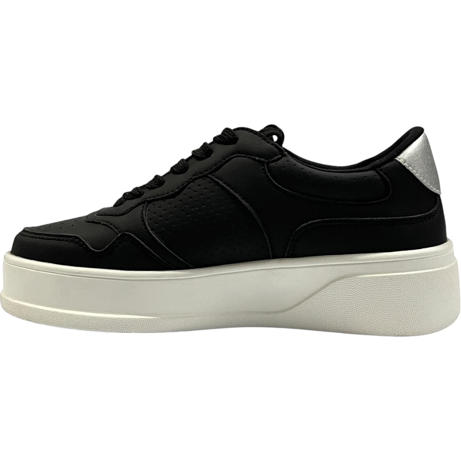 ZAPATILLAS MUJER DETOGNI URBANAS NEGRO CHIC - 4