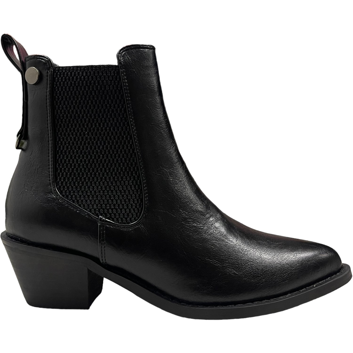 BOTIN MUJER NEGRO LAX DETOGNI - 1