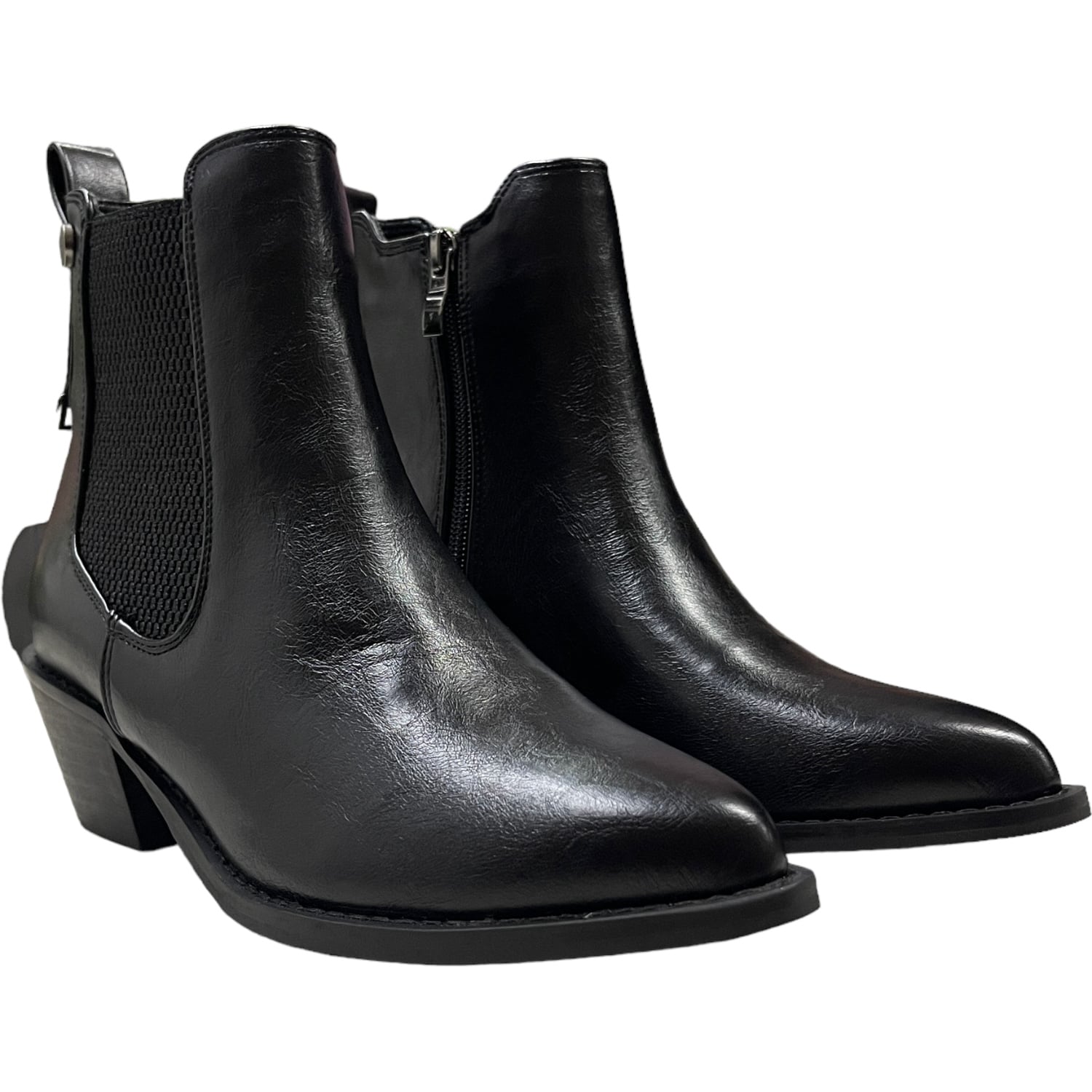 BOTIN MUJER NEGRO LAX DETOGNI - 4