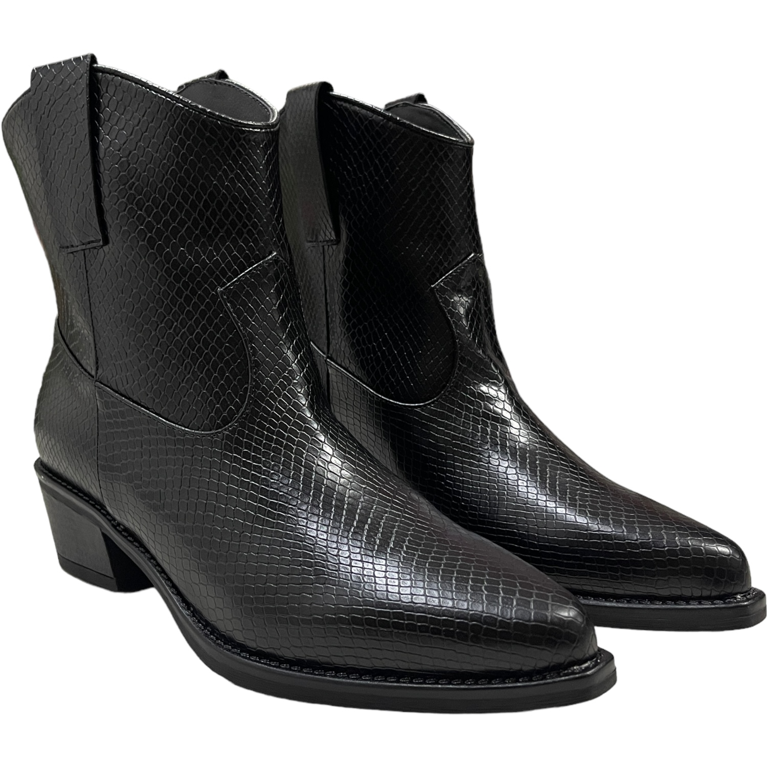BOTIN MUJER NEGRO TEXAS DETOGNI - 4
