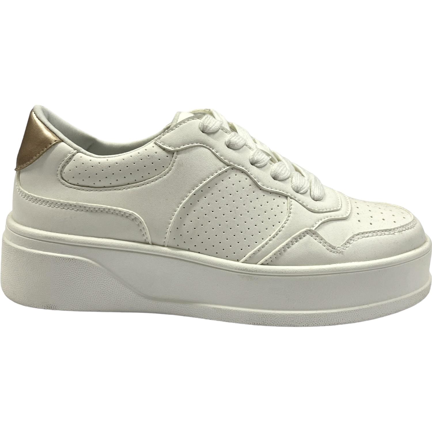 ZAPATILLA MUJER BLANCO CHIC DETOGNI - BLANCO - 41 - 1
