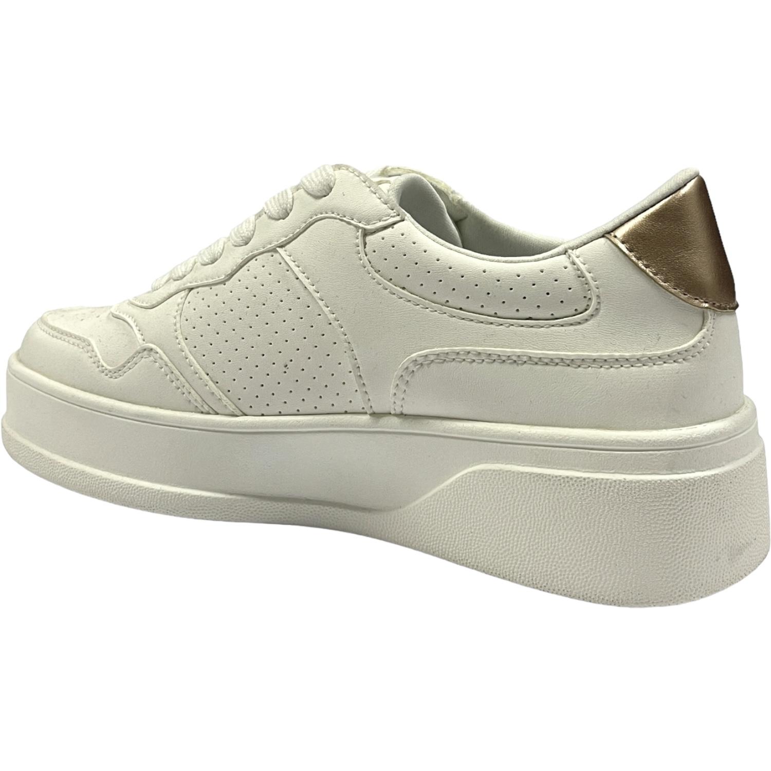 ZAPATILLA MUJER BLANCO CHIC DETOGNI - BLANCO - 41 - 3