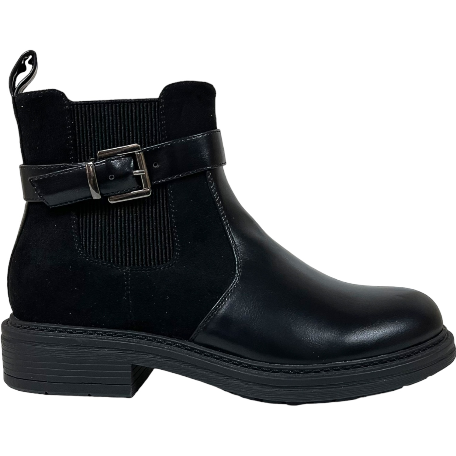 BOTIN MUJER NEGRO SANTANDER DETOGNI - 1