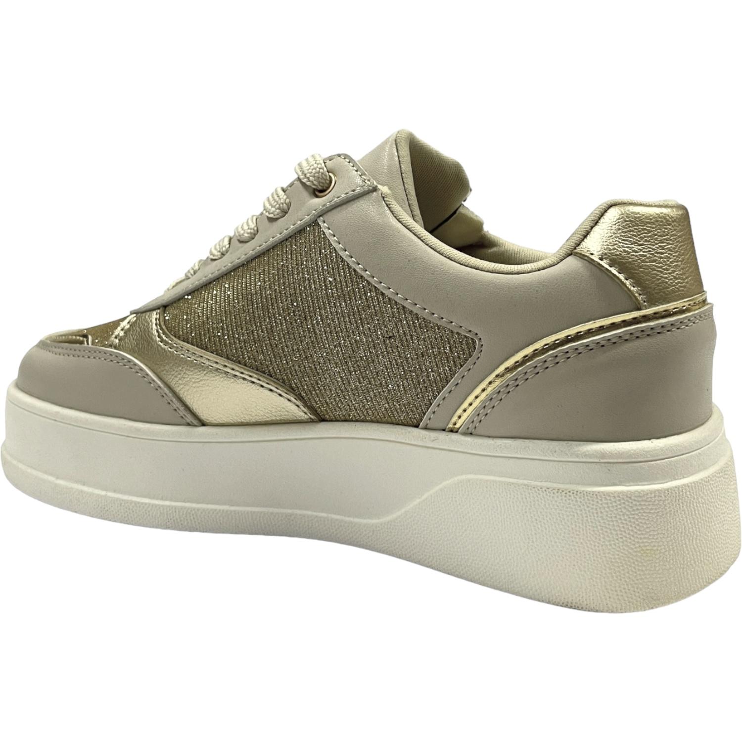ZAPATILLA MUJER DORADO METALLIC DETOGNI - DORADO - 41 - 4