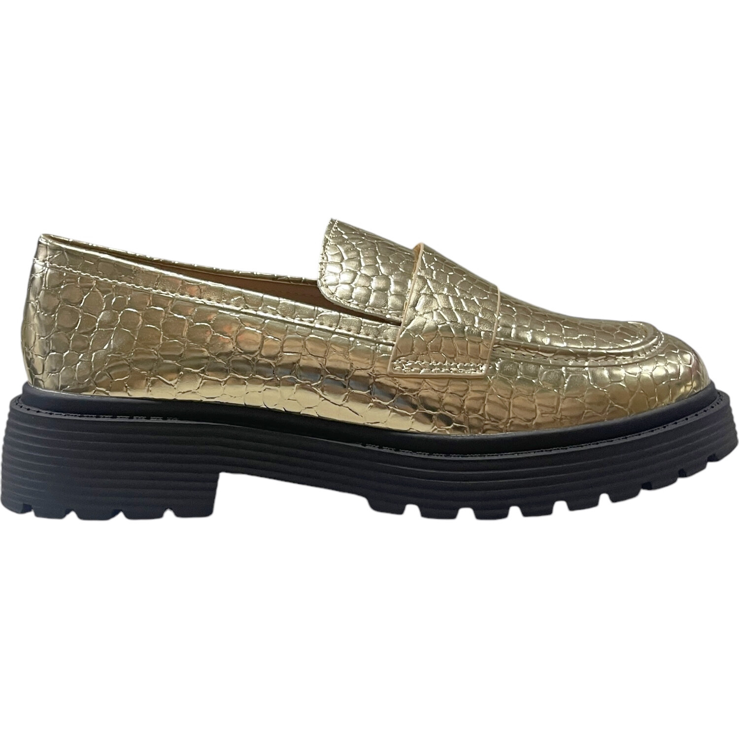 ZAPATO MUJER DORADO ROXANA DETOGNI - 1