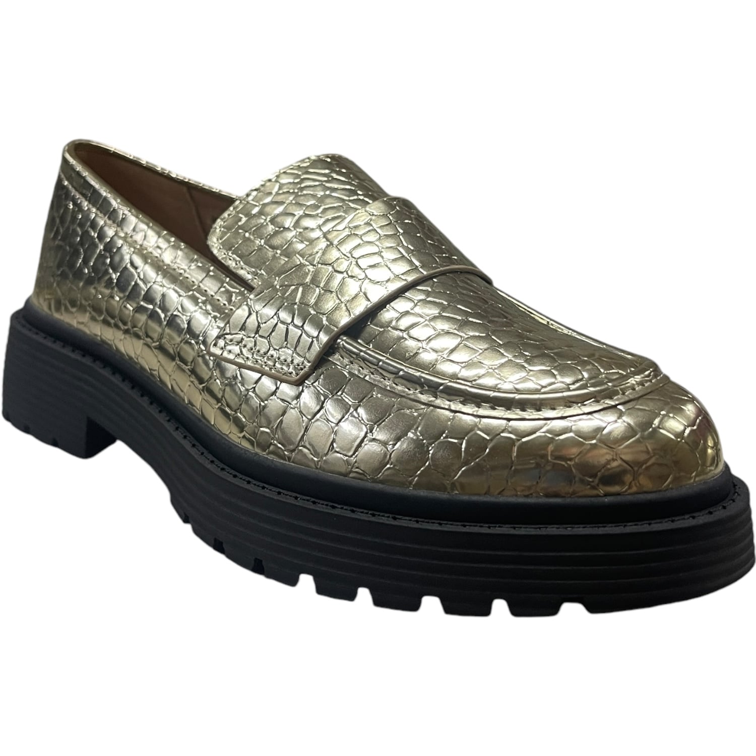ZAPATO MUJER DORADO ROXANA DETOGNI - 2