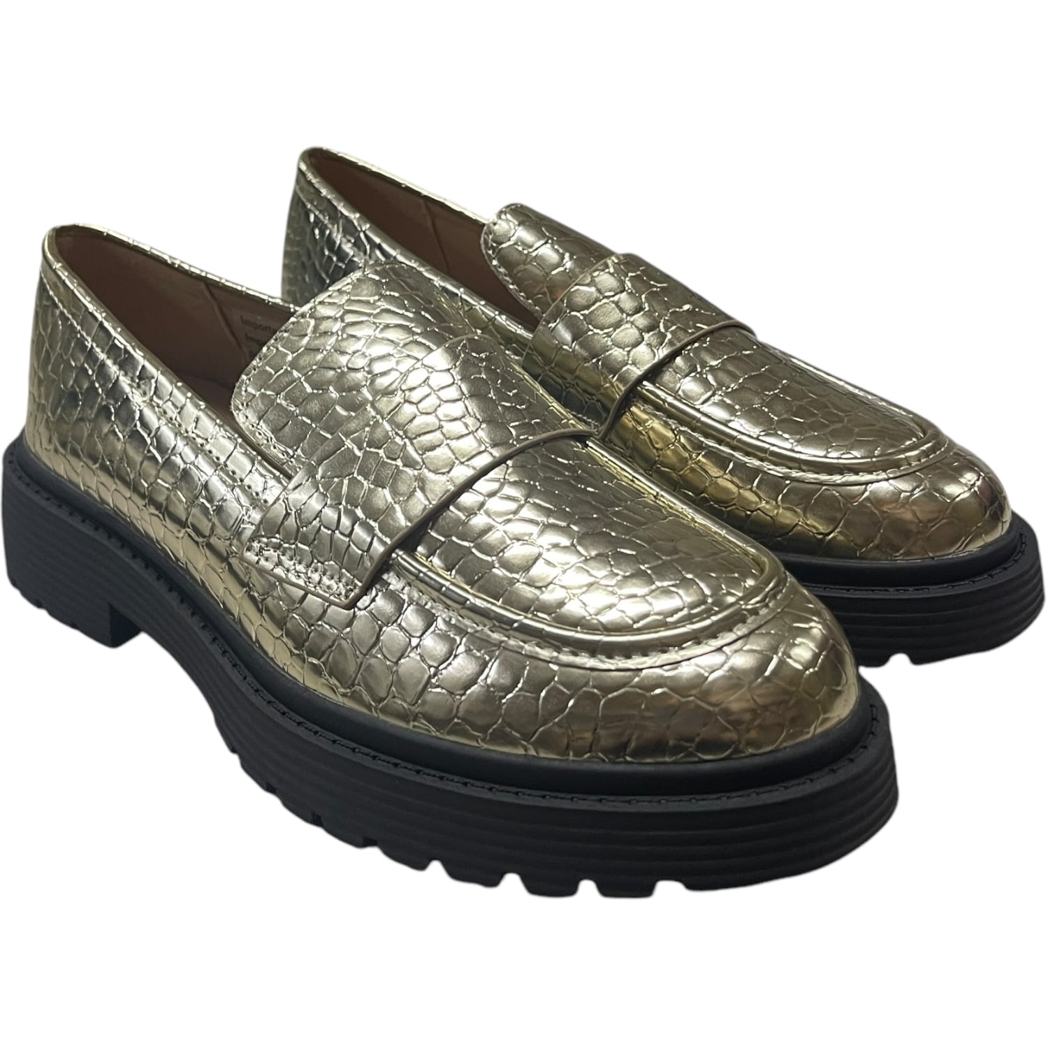 ZAPATO MUJER DORADO ROXANA DETOGNI - 4