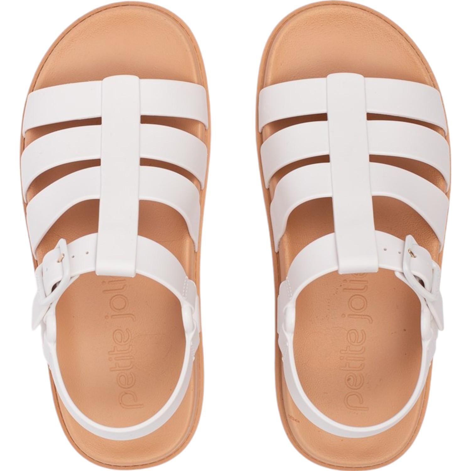 SANDALIA MUJER PETITE JOLIE BLANCO PJ7131 - 4