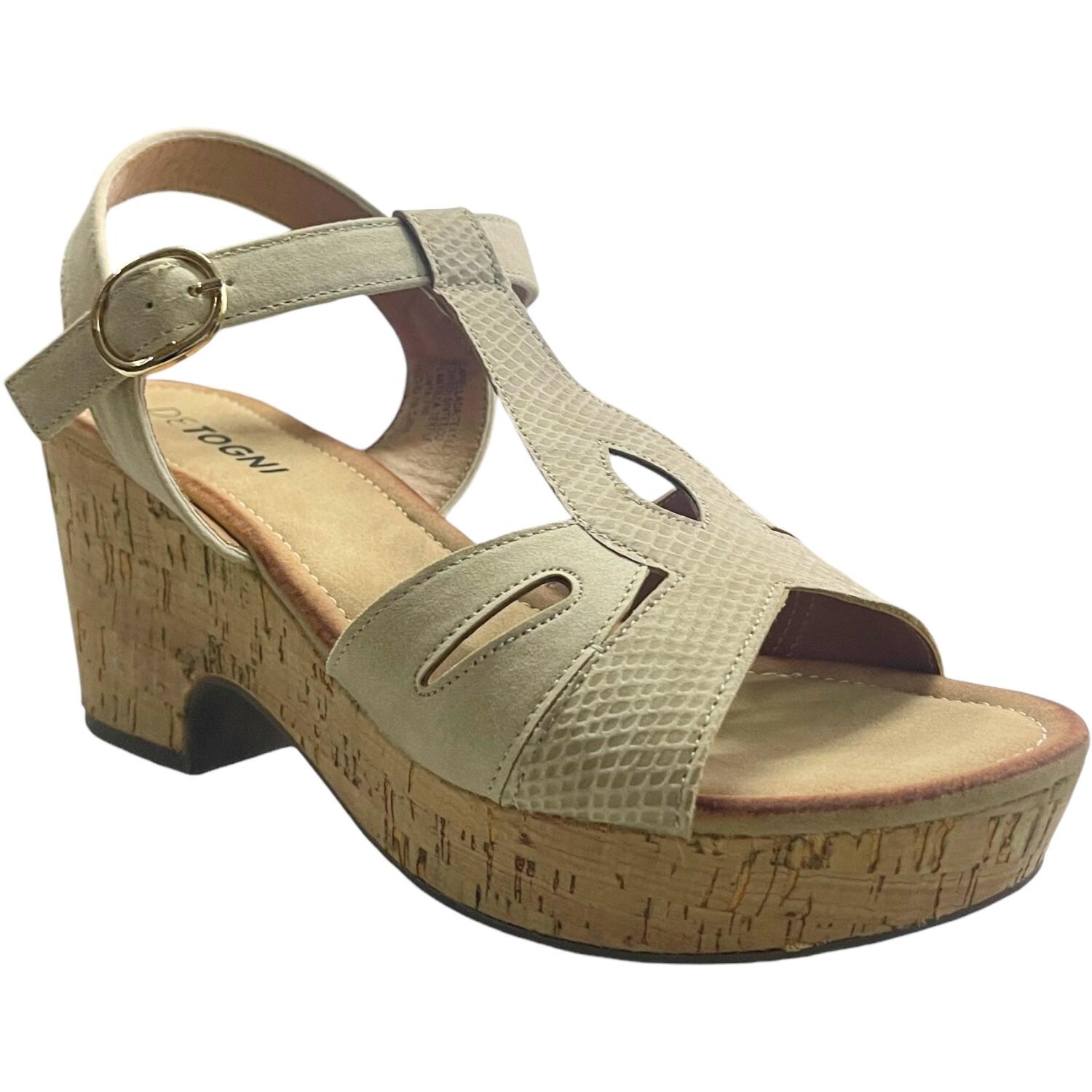 SANDALIA MUJER DETOGNI BEIGE BEGOÑA - 3