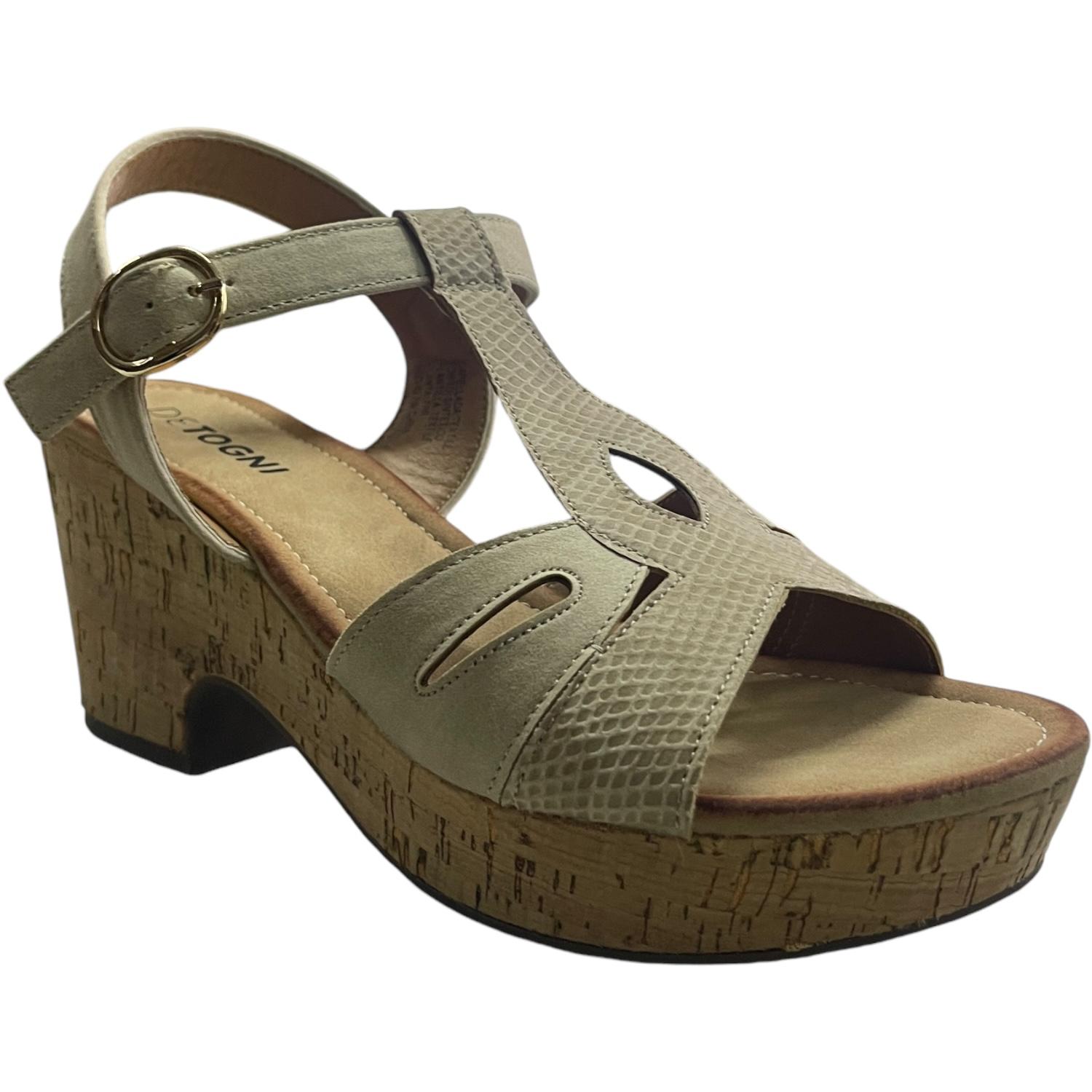 SANDALIA MUJER DETOGNI BEIGE BEGOÑA - 6