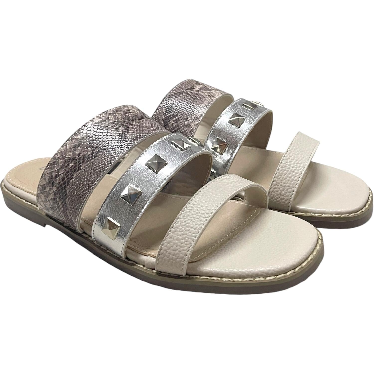 SANDALIA MUJER DETOGNI BEIGE JANINE - 4
