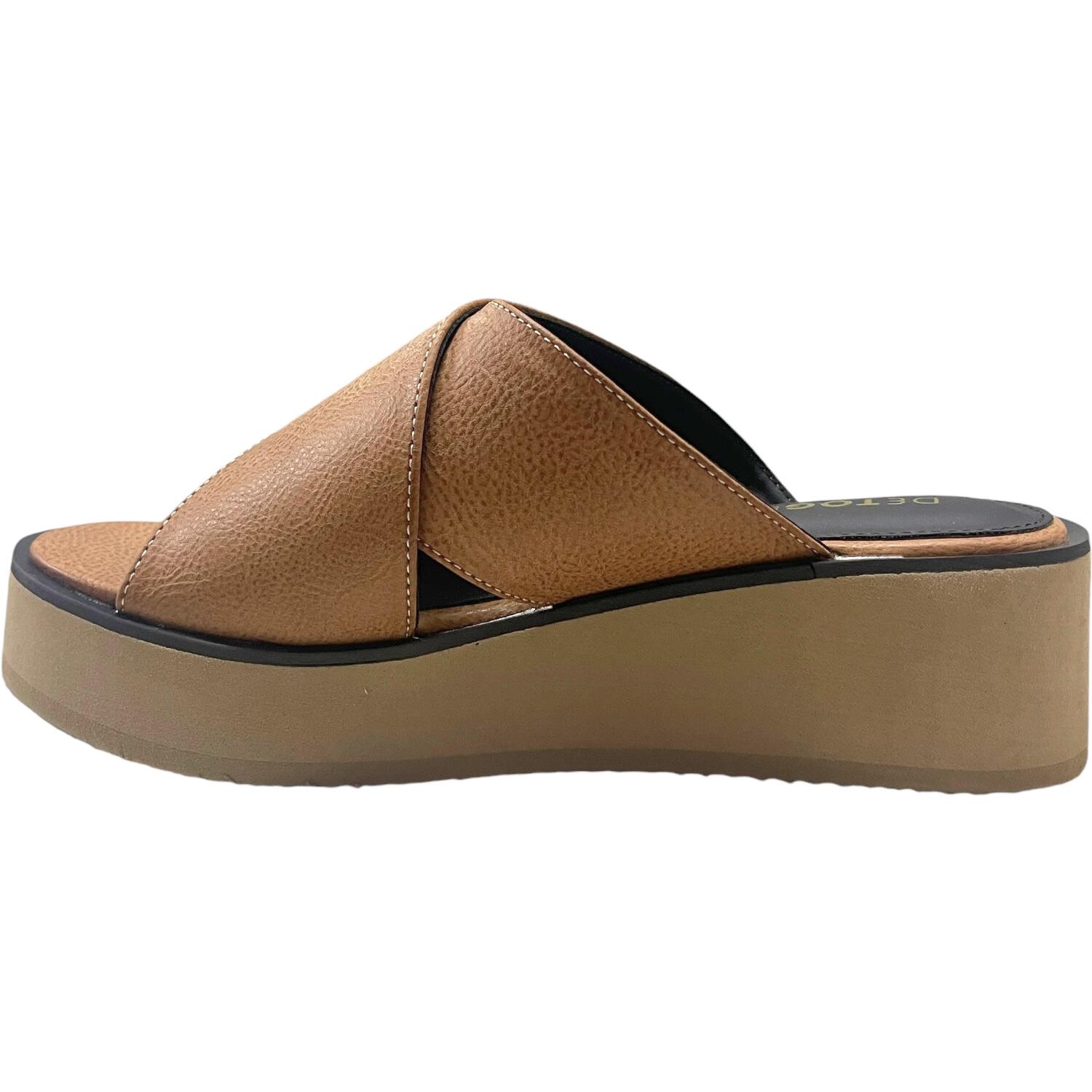 SANDALIA MUJER DETOGNI TAUPE JULIANA - 4