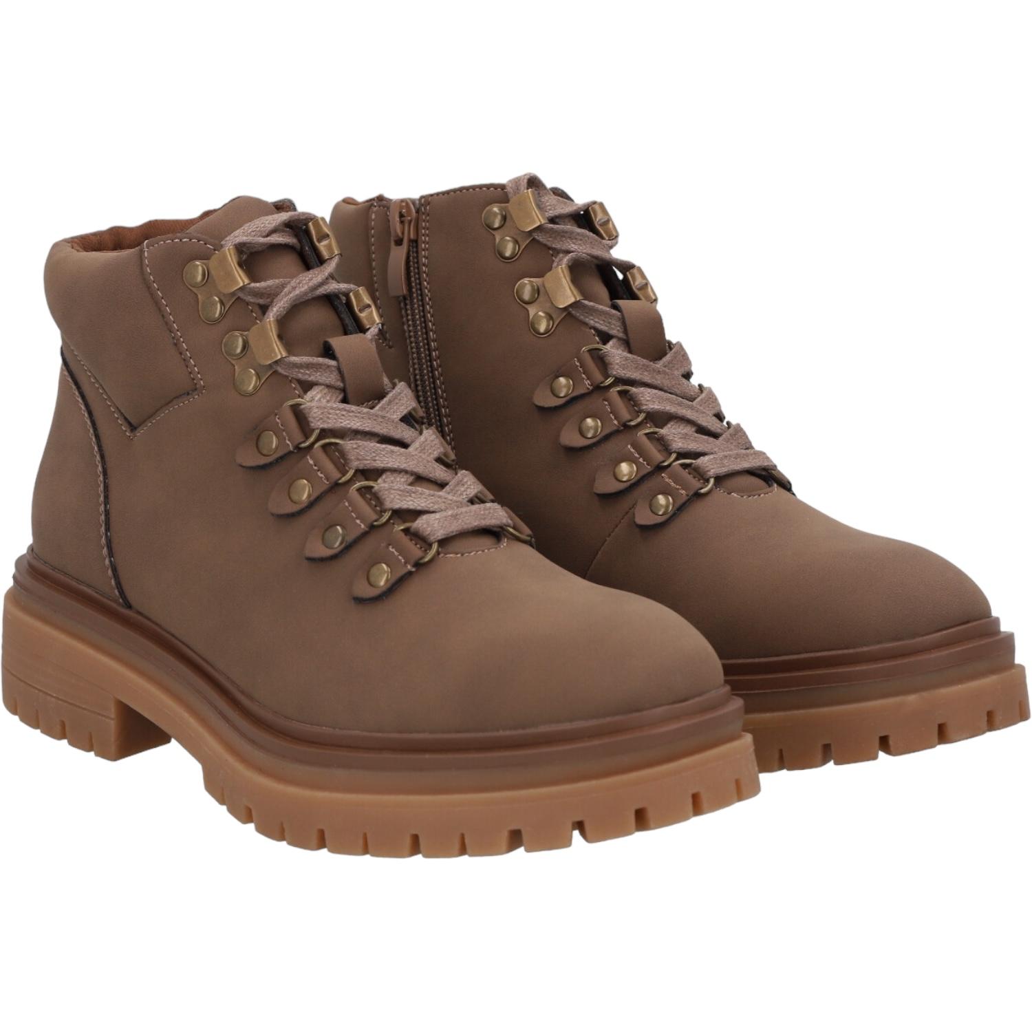 BOTIN MUJER CAMEL LOUSE DETOGNI - 4