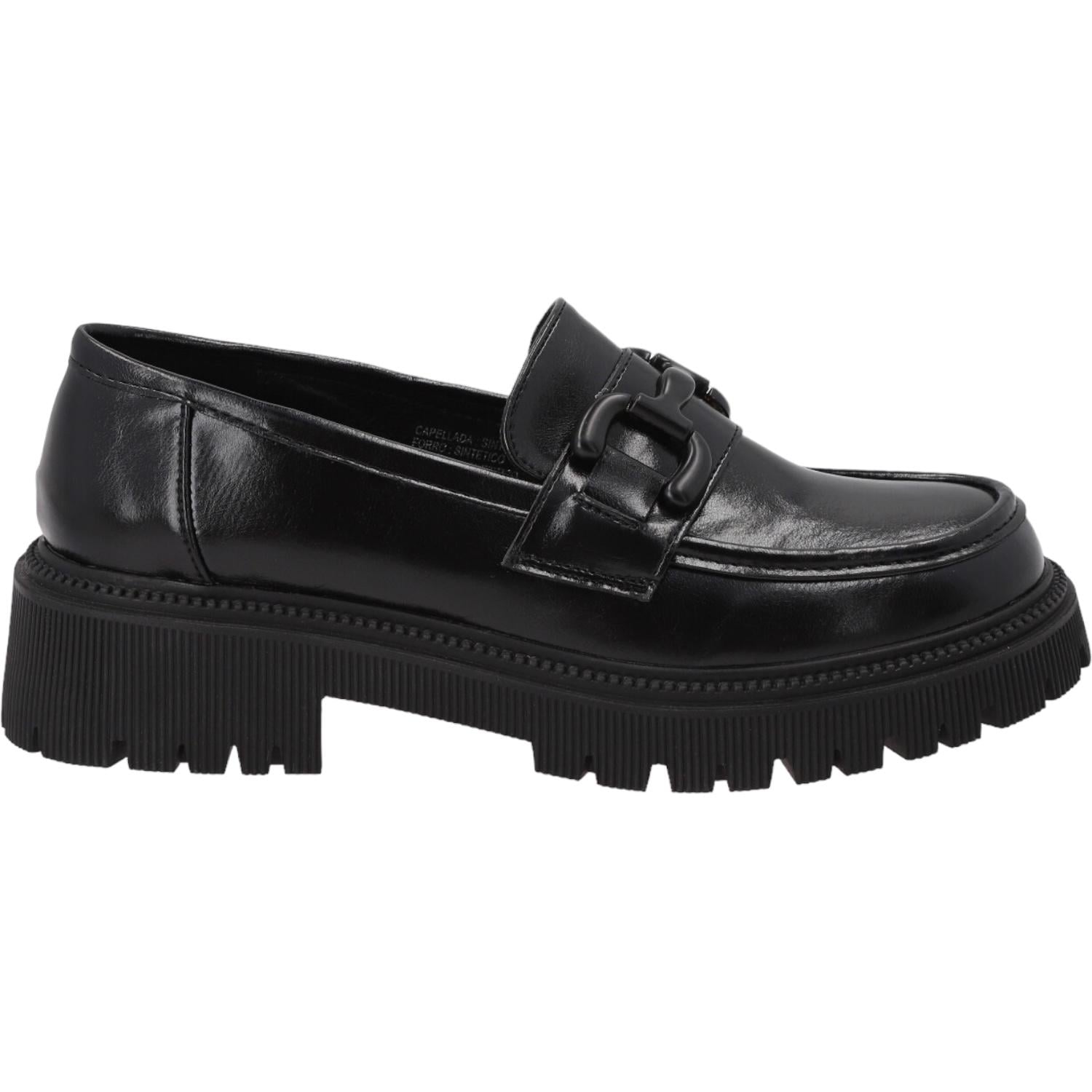 MOCASIN MUJER NEGRO ADELA II DETOGNI - 1