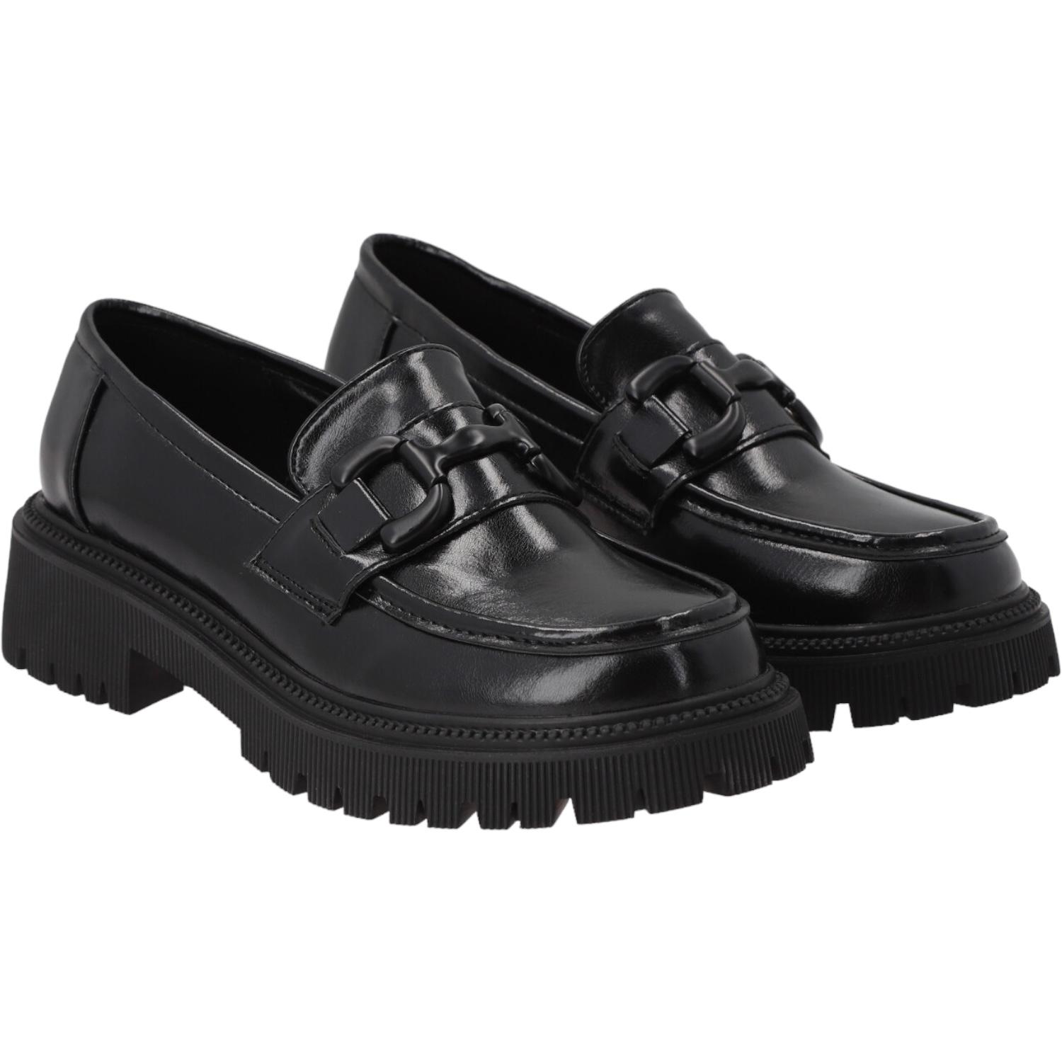 MOCASIN MUJER NEGRO ADELA II DETOGNI - 4