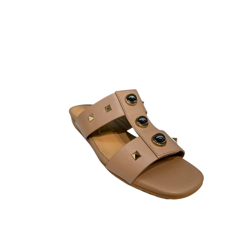 SANDALIA MUJER BEIGE  AMELIA DETOGNI - 3