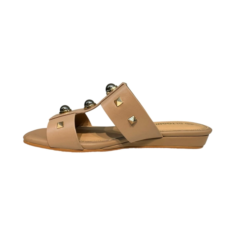 SANDALIA MUJER BEIGE  AMELIA DETOGNI - 4