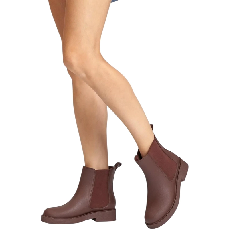 BOTIN MUJER BOSTON BROWN  PJ7129 - 4