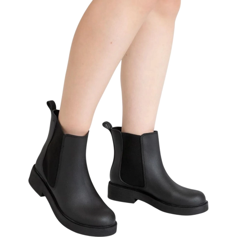 BOTIN MUJER BOSTON BLACK  PJ7129 - 4