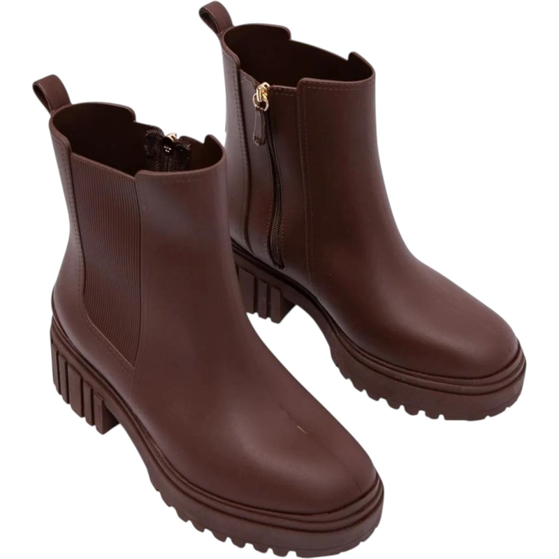 BOTIN MUJER CHELSEA  BROWN  PJ6156 - 2