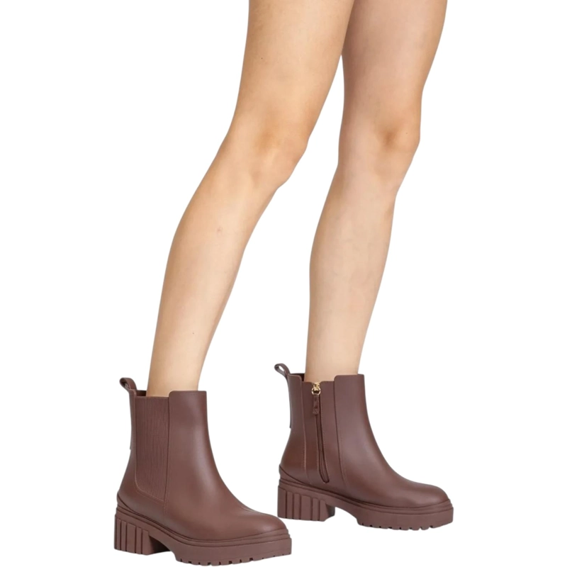 BOTIN MUJER CHELSEA  BROWN  PJ6156 - 4
