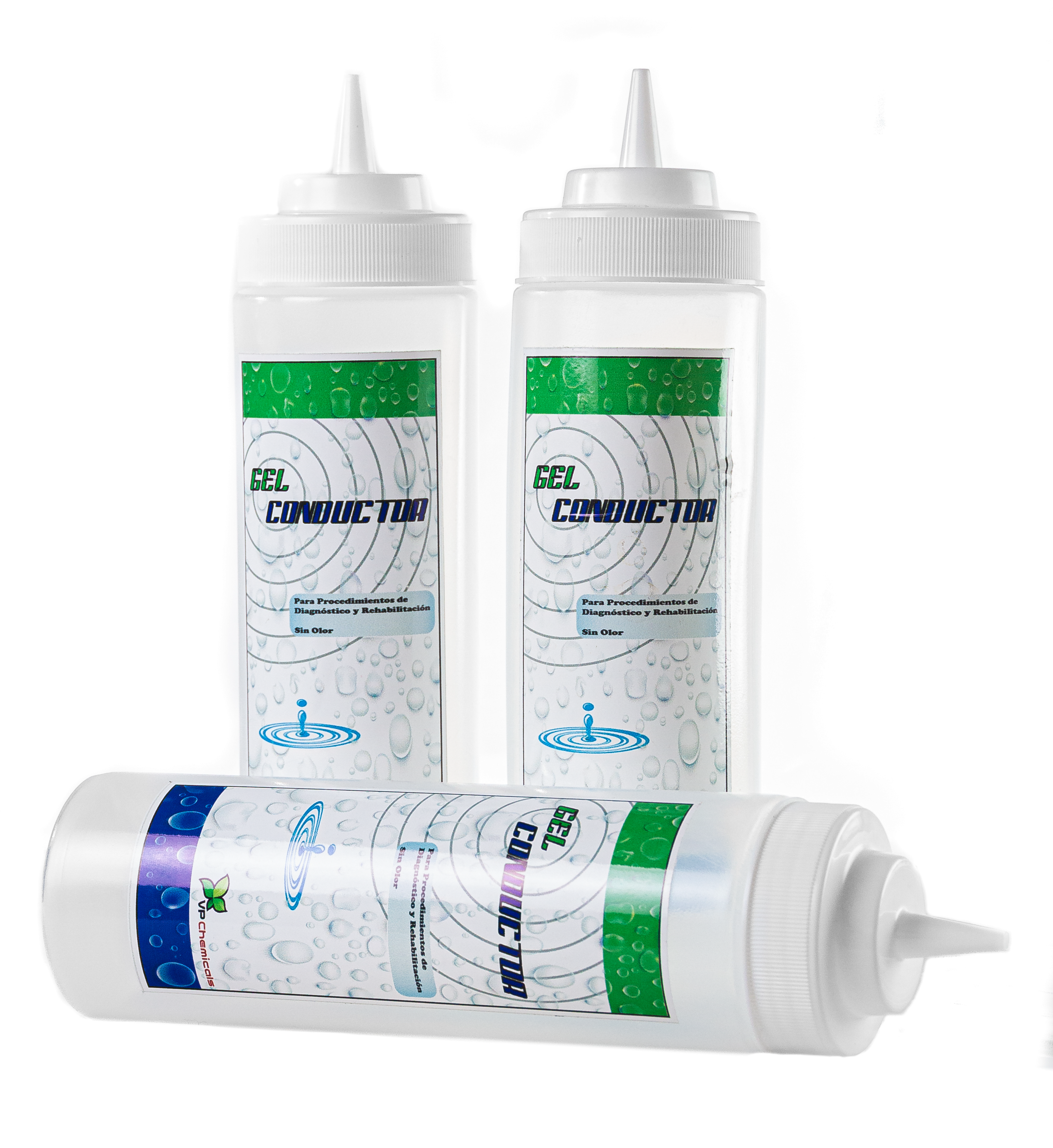 GEL CONDUCTOR CUERPO VP CHEMICALS 5L ULTRASONIDO INCOLORO 5 LITROS + DISPENSADOR - 3