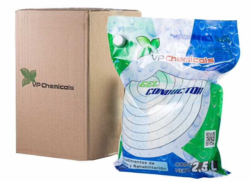 GEL CONDUCTOR CUERPO VP CHEMICALS 2,5L ULTRASONIDO INCOLORO BOLSA - 1