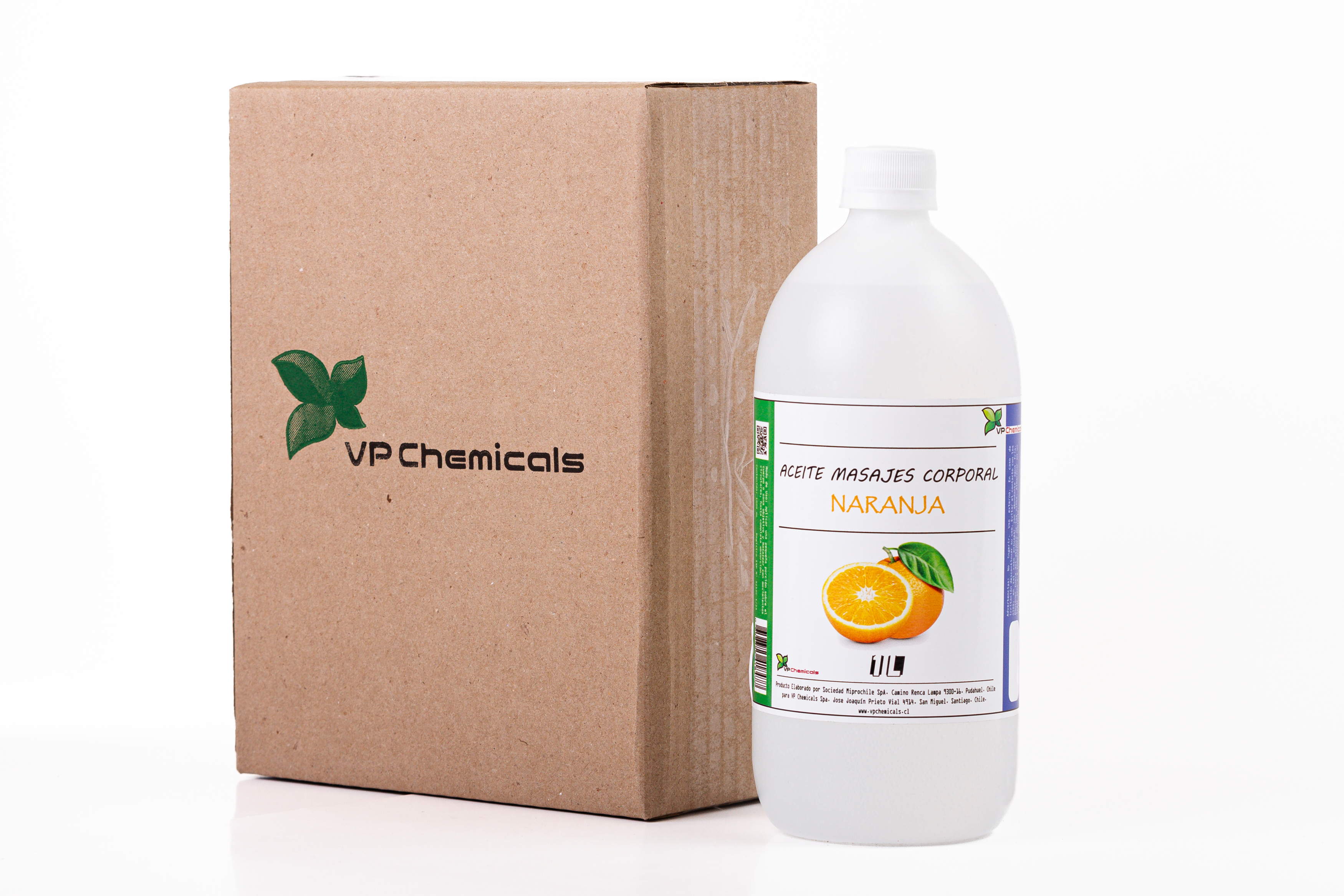 ACEITE DE MASAJES CUERPO VP CHEMICALS 1L NARANJA - 2
