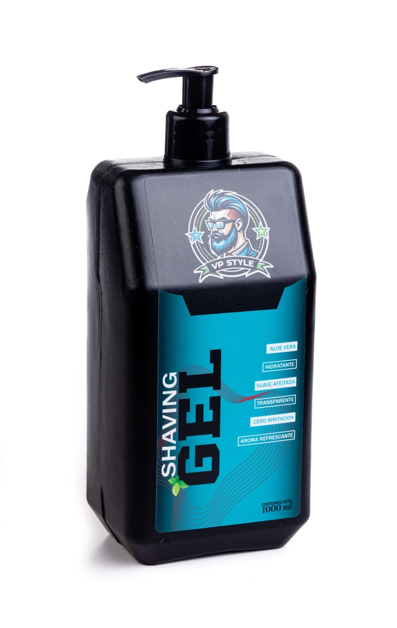 GEL DE AFEITAR PROFESIONAL - VP STYLE - PACK 6 UNIDADES 1 LT - 2