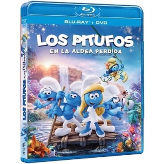 LOS PITUFOS EN LA ALDEA PERDIDA BLU-RAY + DVD - 1