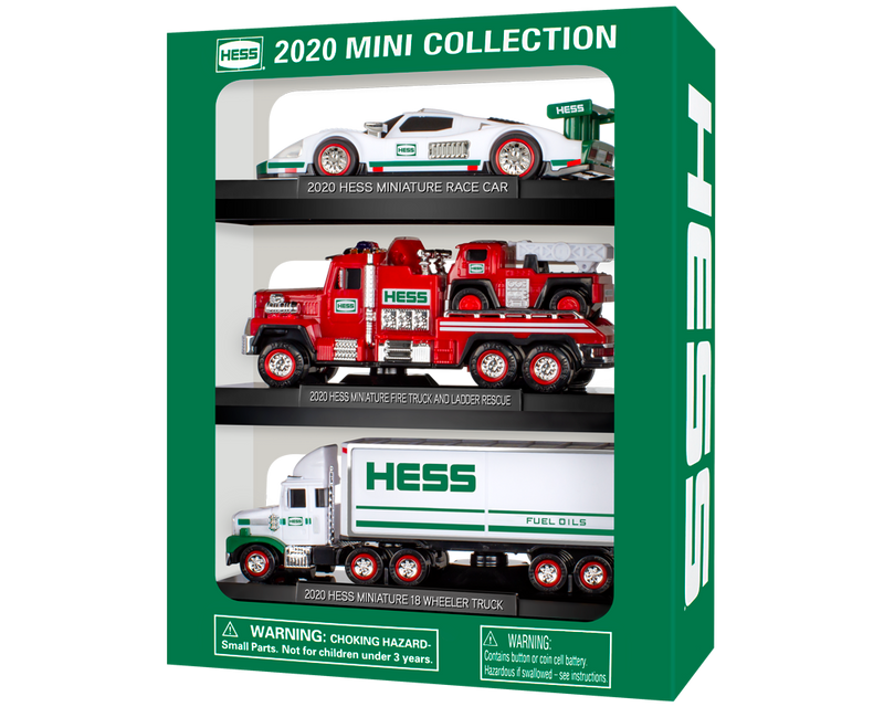 SET COLECCION HESS MINI TRUCKS 2020 C/LED - 1