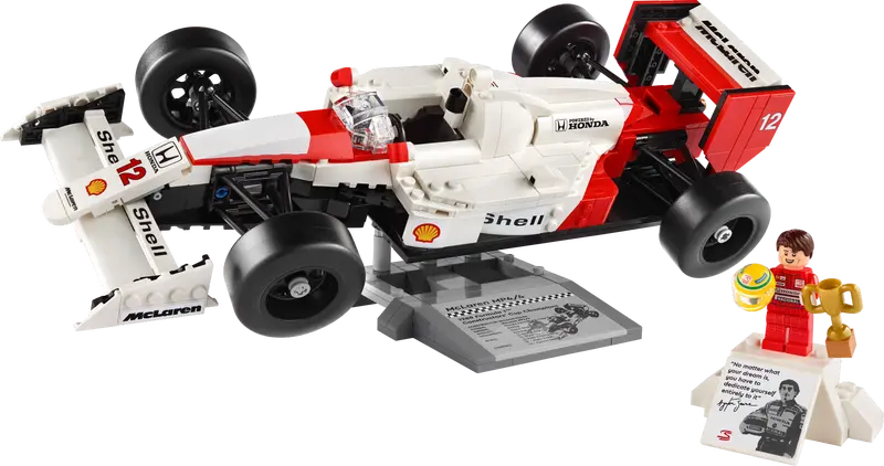 LEGO ICONS MCLAREN MP4/4 Y AYRTON SENNA 10330 - 693 PIEZAS - 3