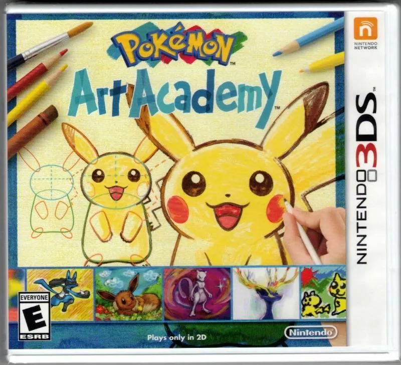 JUEGO RETRO NINTENDO POKEMON ART ACADEMY 3DS (US) - 1