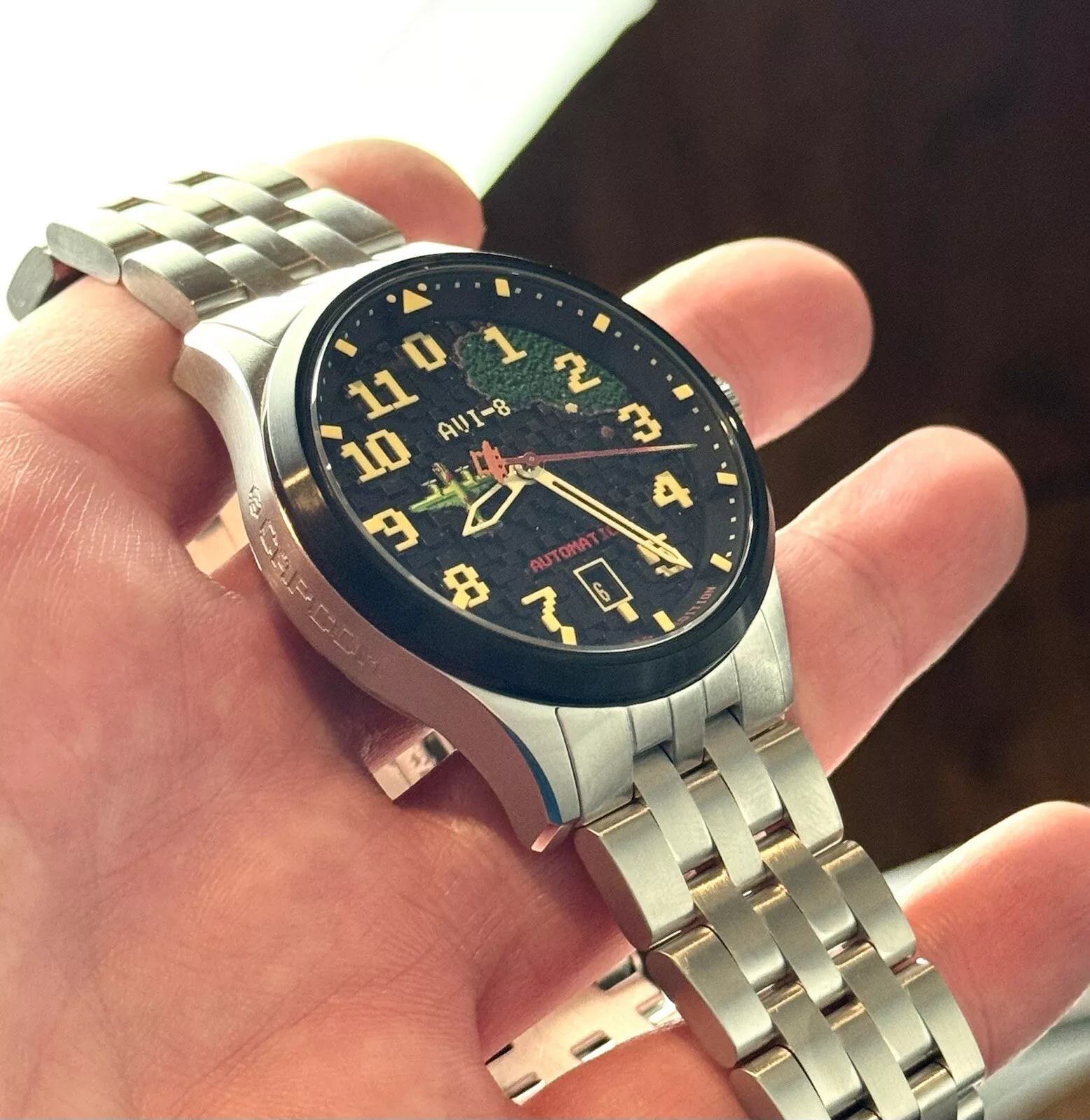 RELOJ DE PULSERA CAPCOM PILOTO AVI-8 X 1942 LIMITED EDITION AV-4121 - 4