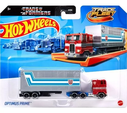 HOT WHEELS TRANSFORMERS 1:64 TRACK FLEET OPTIMUS PRIME - 1