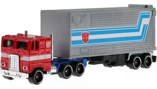 HOT WHEELS TRANSFORMERS 1:64 TRACK FLEET OPTIMUS PRIME - 2