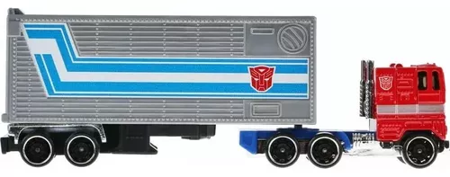 HOT WHEELS TRANSFORMERS 1:64 TRACK FLEET OPTIMUS PRIME - 3