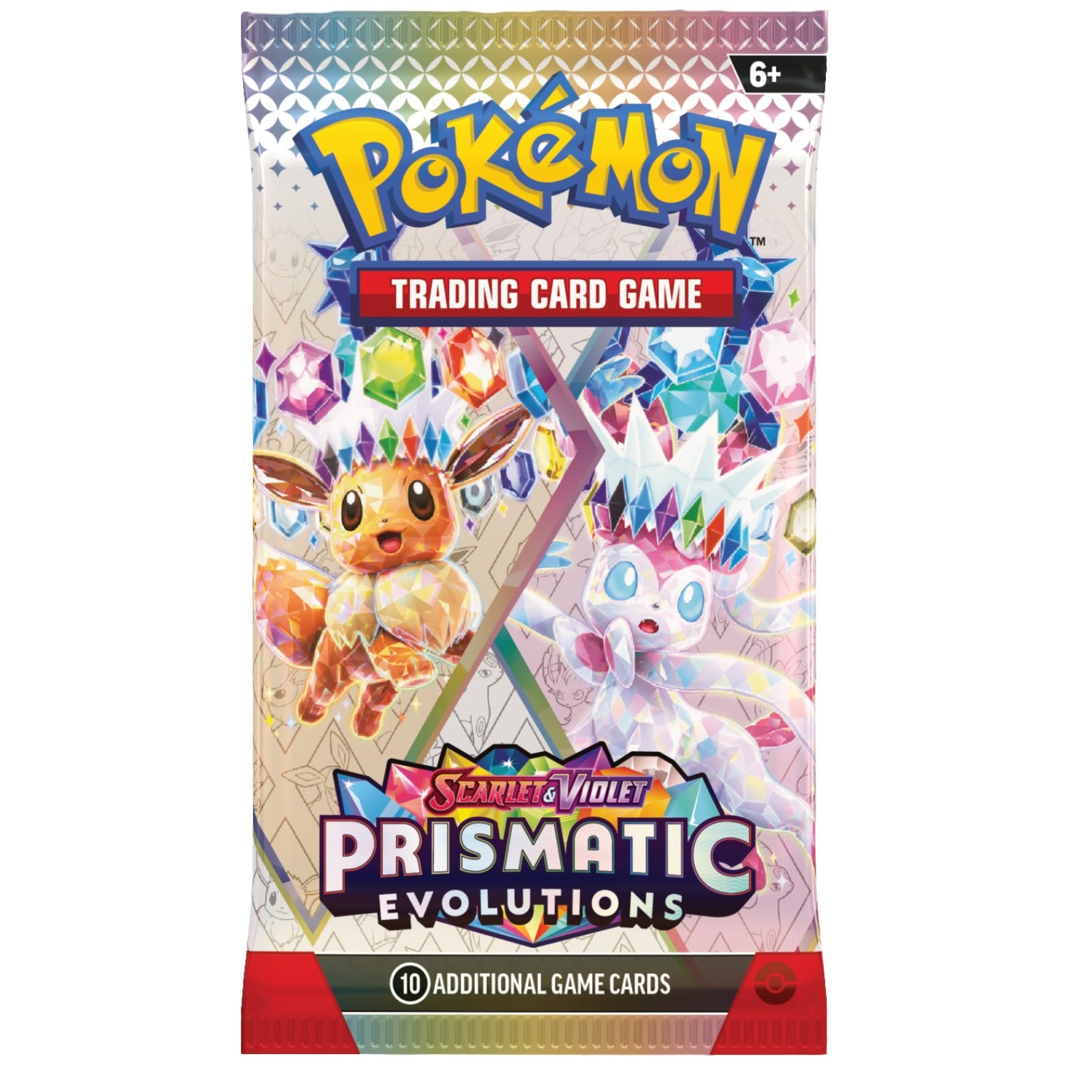 POKEMON ESCARLATA Y PÚRPURA: EVOLUCIONES PRISMATICAS - LOTE DE PAQUETES DE MEJORA - 2