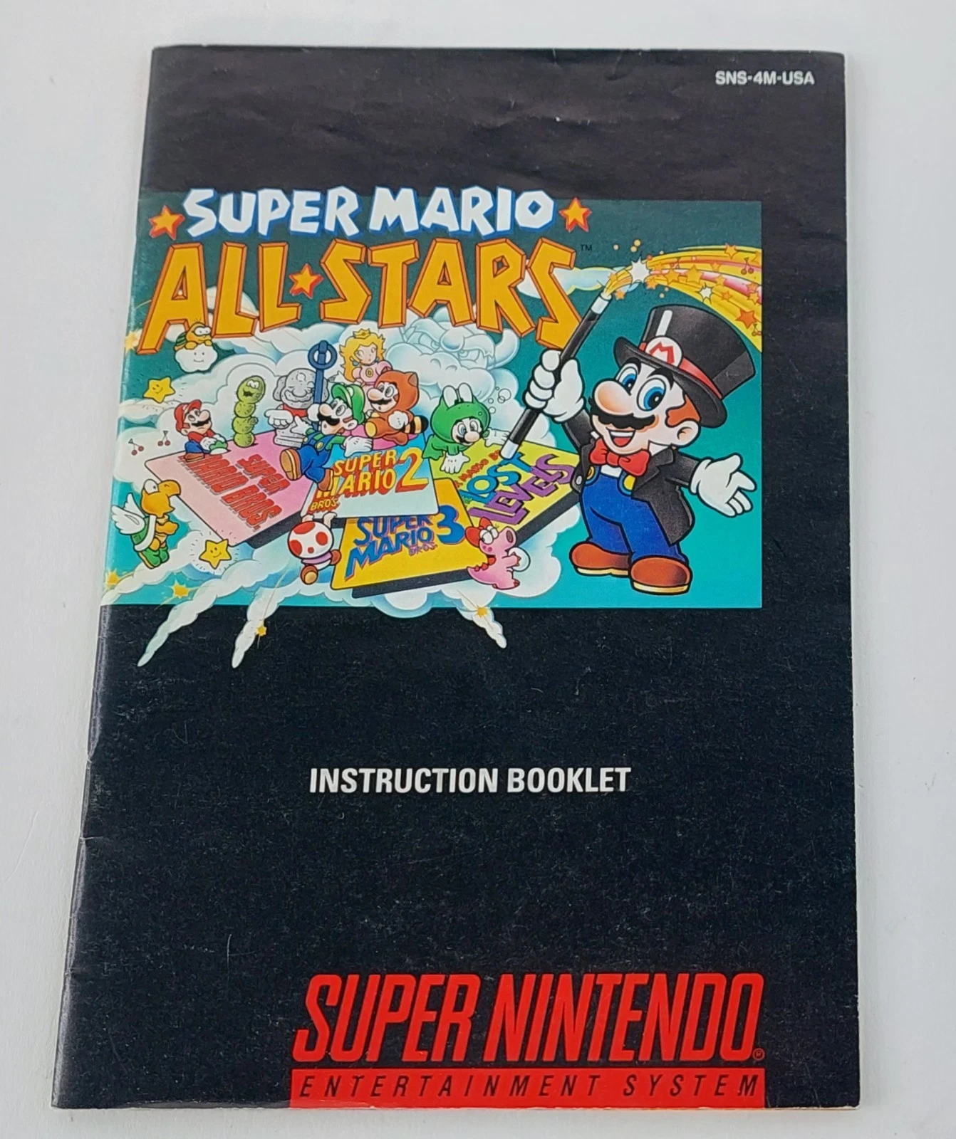 SUPER MARIO ALL STARS SUPER NINTENDO COMPLETE IN BOX - 2