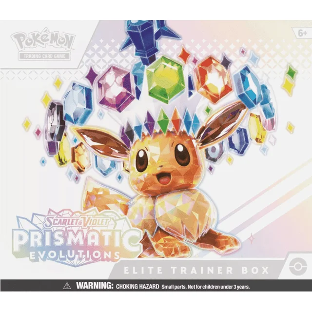 POKÉMON TCG : PRISMATIC EVOLUTIONS ELITE TRAINER BOX IDIOMA INGLÉS - 1
