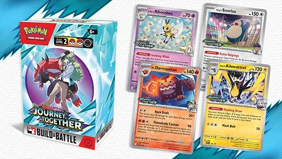 POKÉMON KIT PRE JOURNEY TOGETHER BUILD AND BATTLE BOX INGLES - 3