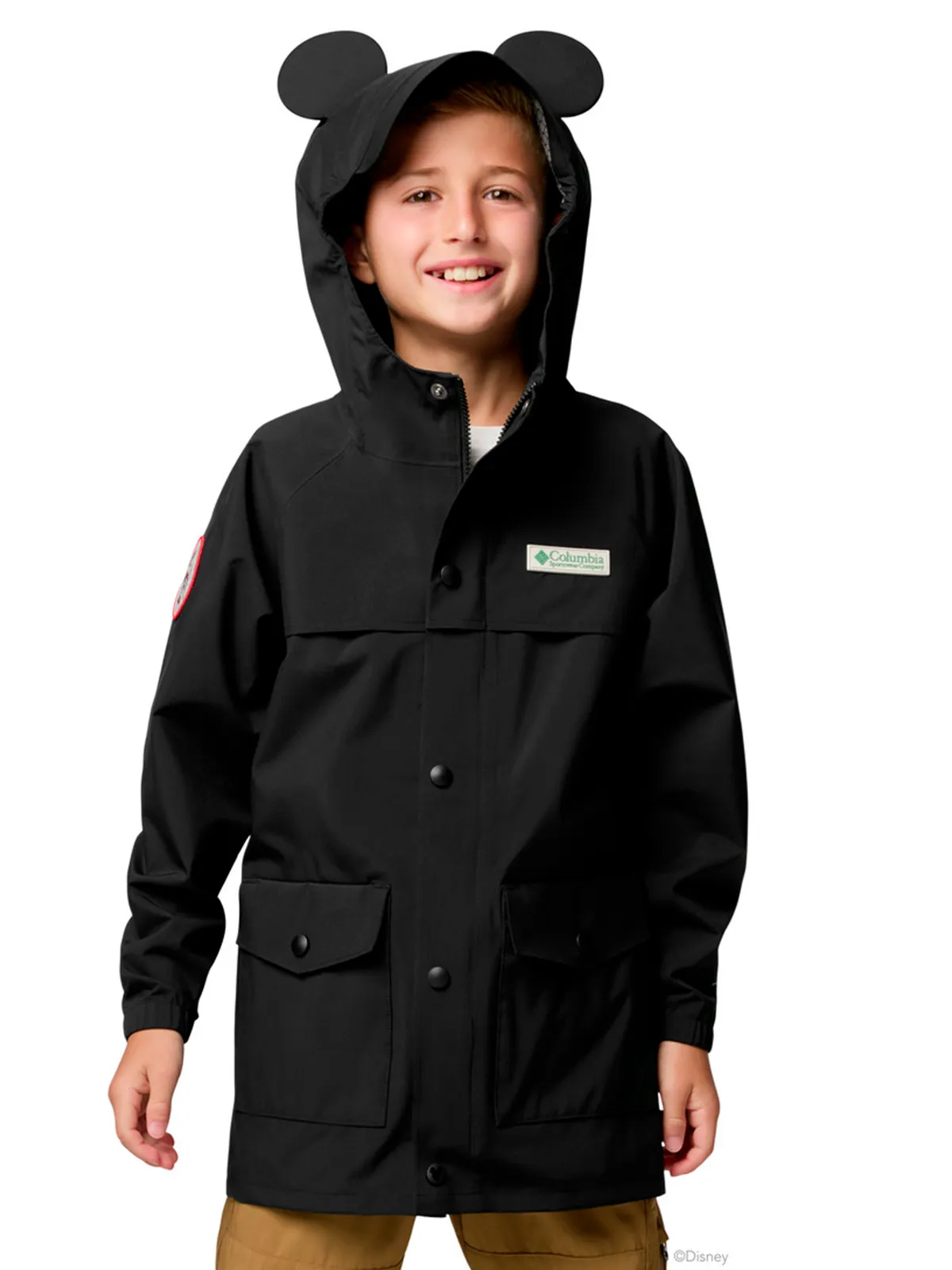 PARKA NIÑOS YCSC X DISNEY MICKEY EN COLOR NEGRO COLUMBIA - 2