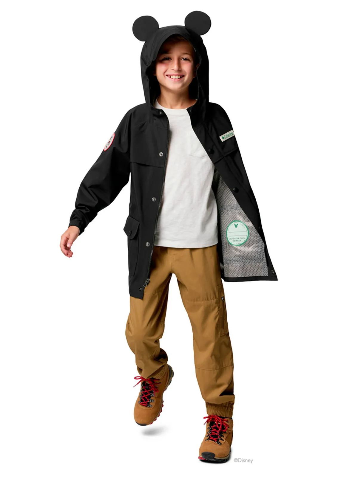 PARKA NIÑOS YCSC X DISNEY MICKEY EN COLOR NEGRO COLUMBIA - 4