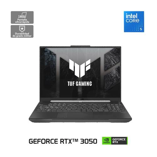 NOTEBOOK GAMER ASUS TUF GAMING F16 INTEL CORE 5 -210H NVIDIA GEFORCE RTX 3050 6GB 16' FHD 144HZ 8GB - 1