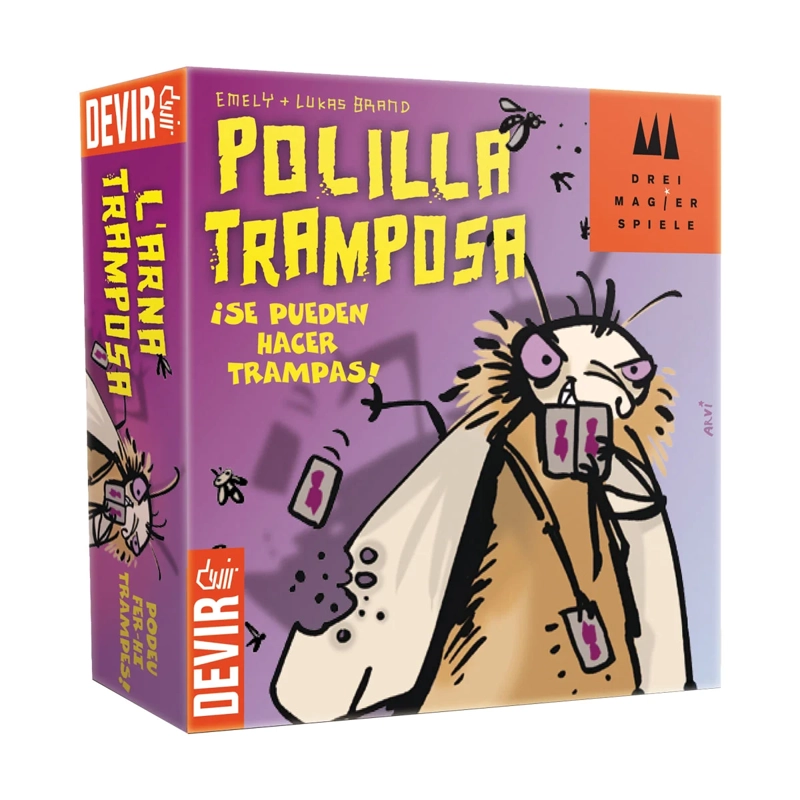 JUEGO DE MESA 'LA POLILLA TRAMPOSA' - 2