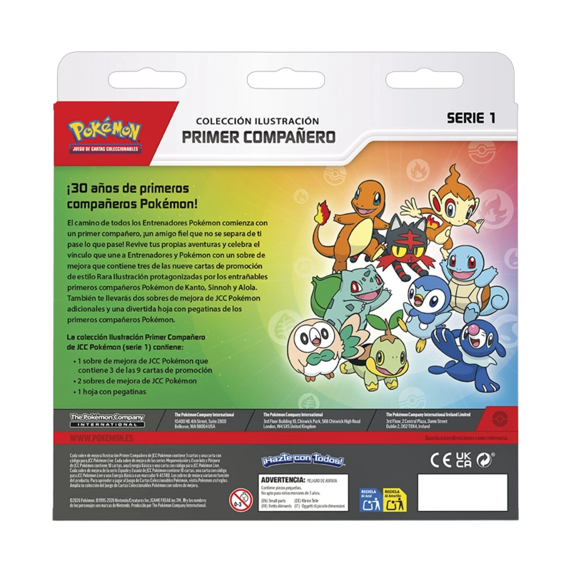 CARTAS POKEMON FIRST PARTNER ILLUSTRATION SERIES 1 ESPAÑOL - 2